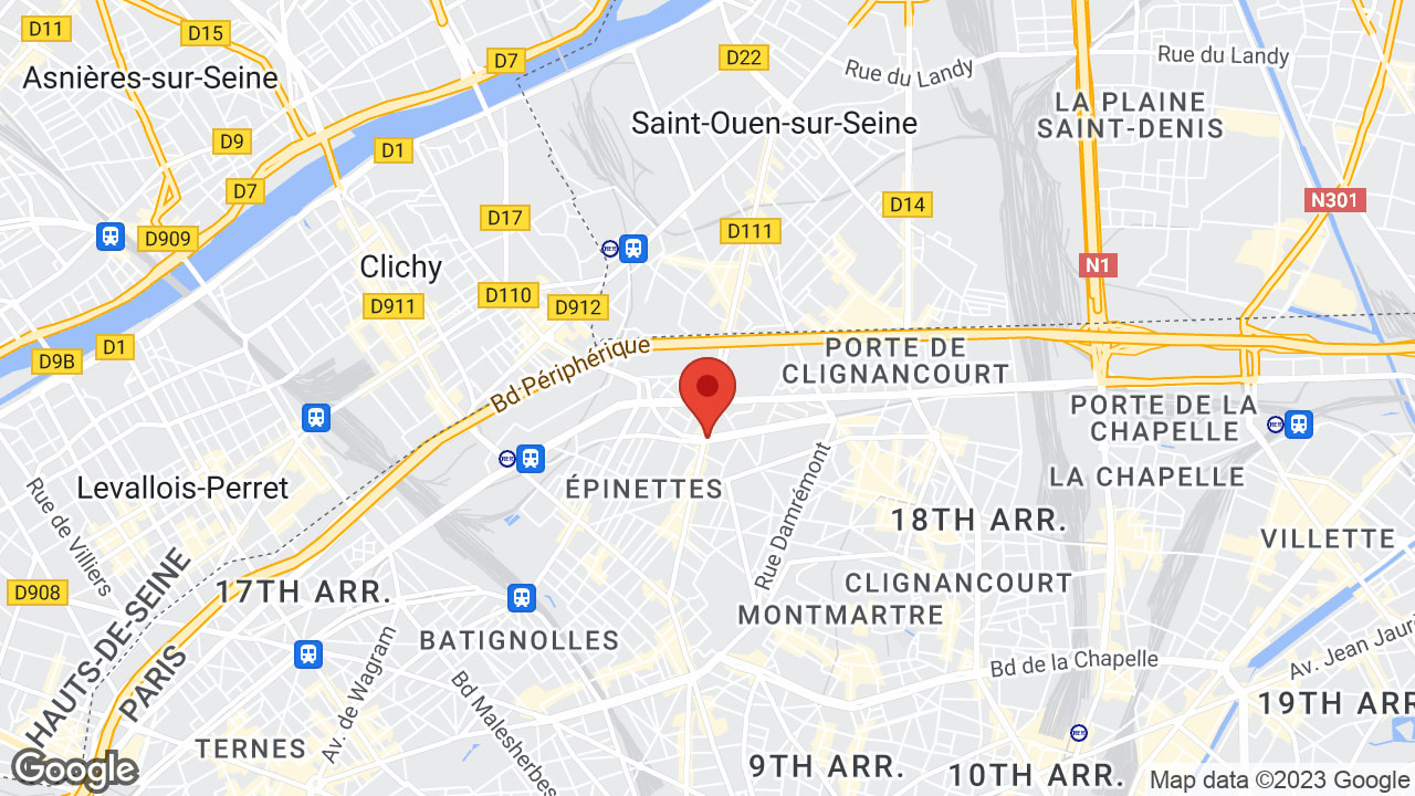 128 Av. de Saint-Ouen, 75018 Paris, France