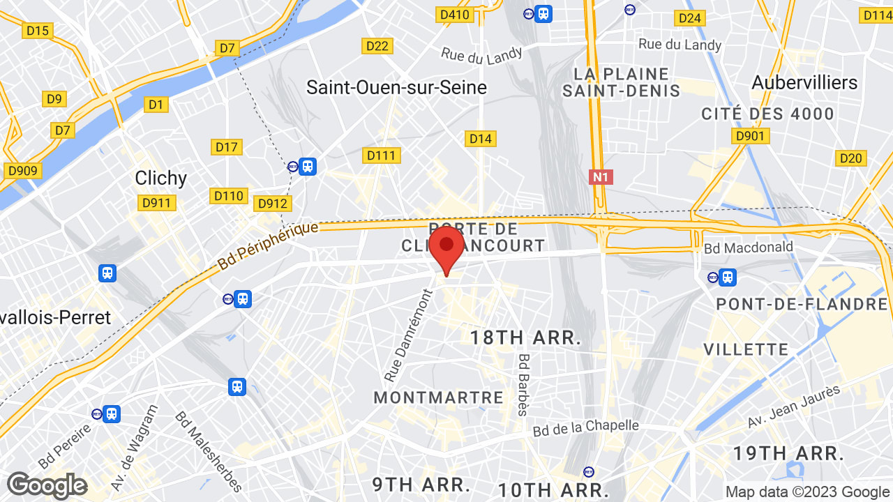 8-10 Rue Gustave Rouanet, 75018 Paris, France