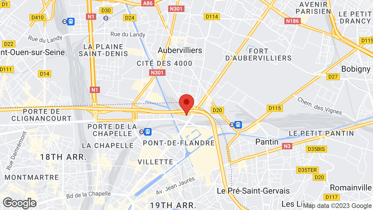 15 Av. de la Prte de la Villette, 75019 Paris, France