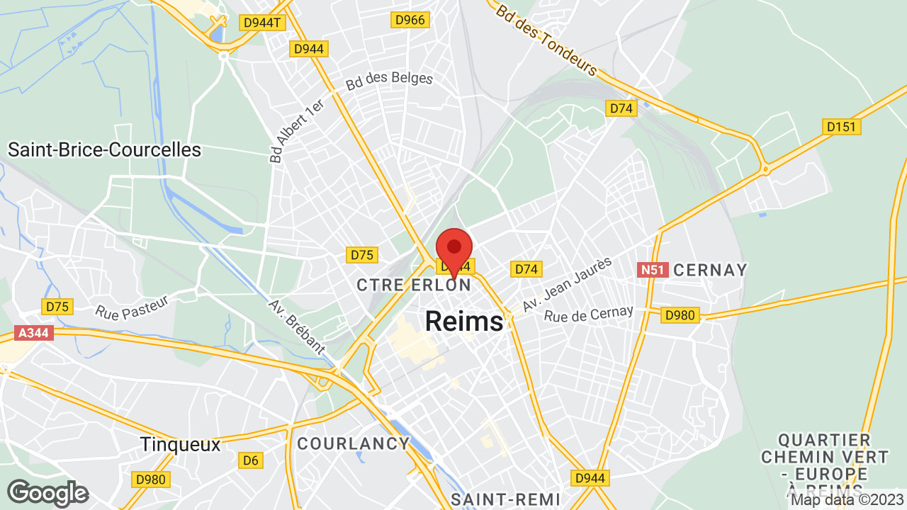 16 Rue du Temple, 51100 Reims, France