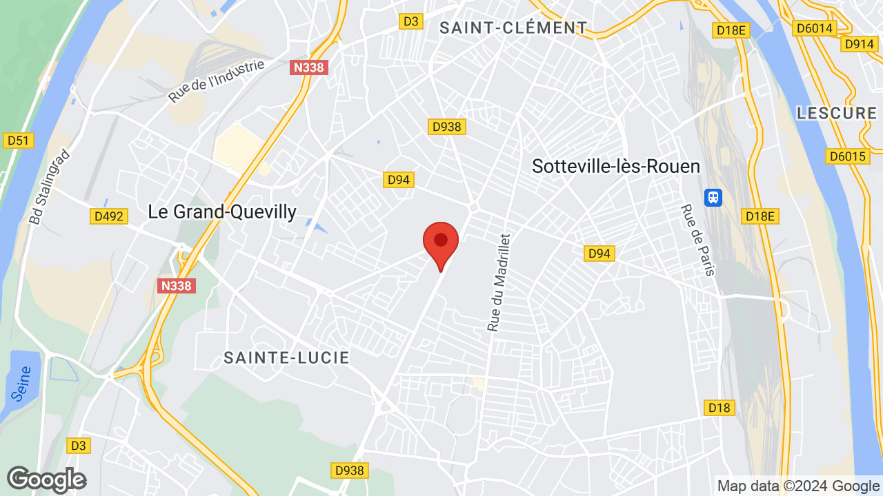 44 Av. des Canadiens, 76120 Le Grand-Quevilly, France