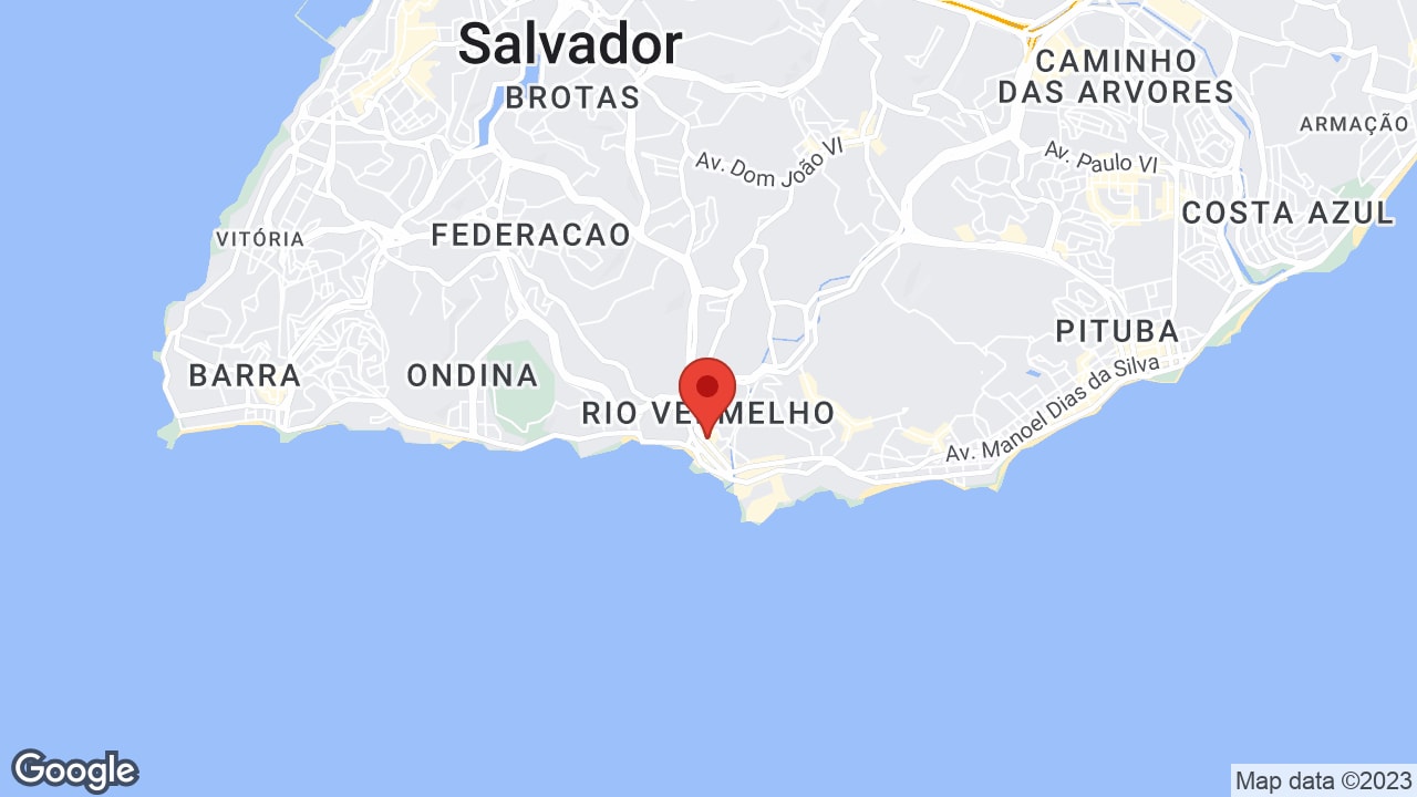 Rua Conselheiro Pedro Luiz, 348 - Rio Vermelho, Salvador - BA, 41950-610, Brasil