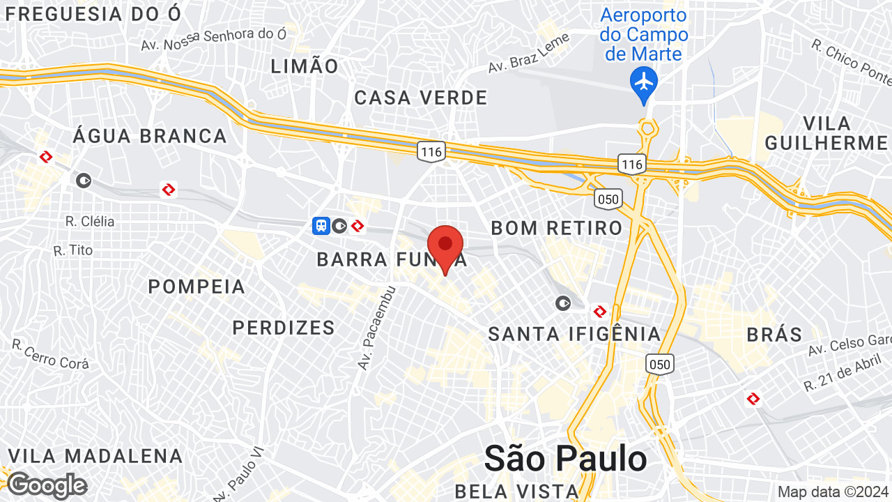 R. Barra Funda - Barra Funda, São Paulo - SP, 01152-000, Brasil