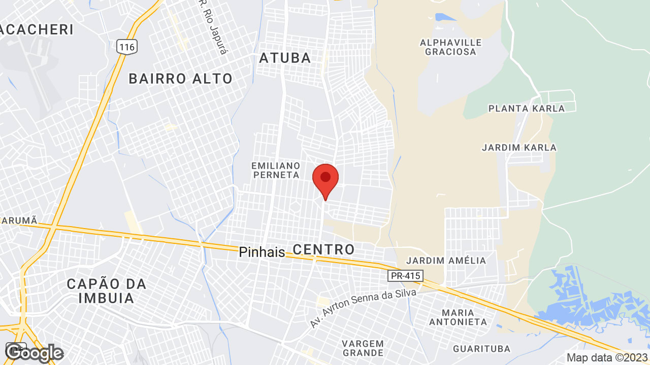 Av. Jacob Macanhan, 960 - Centro, Pinhais - PR, 83320-570, Brasil