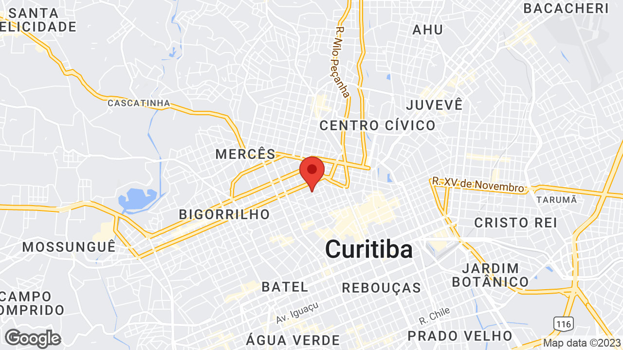 Rua Visconde de Nácar, 614a - Mercês, Curitiba - PR, 80410-200, Brasil