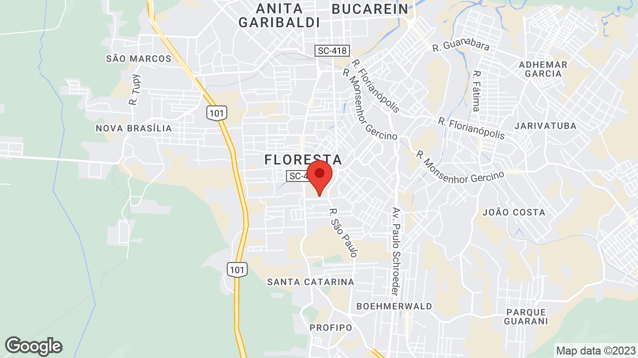 R. Augusto Schmidt, 195 - Floresta, Joinville - SC, 89212-300, Brasil