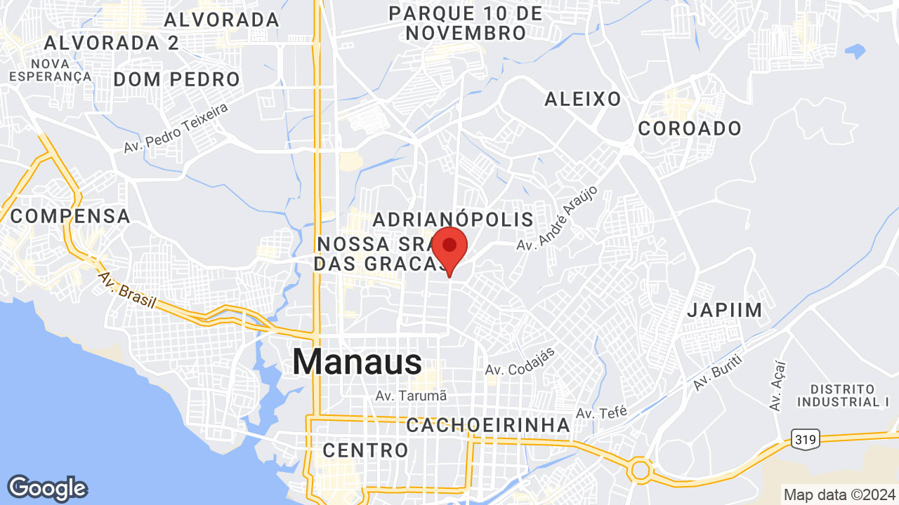 Av. Paraiba, 731 - Adrianópolis, Manaus - AM, 69057-021, Brasil