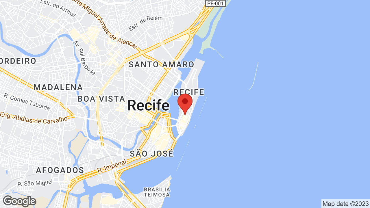 R. do Apolo, 219 - Recife, PE, 50030-220, Brasil