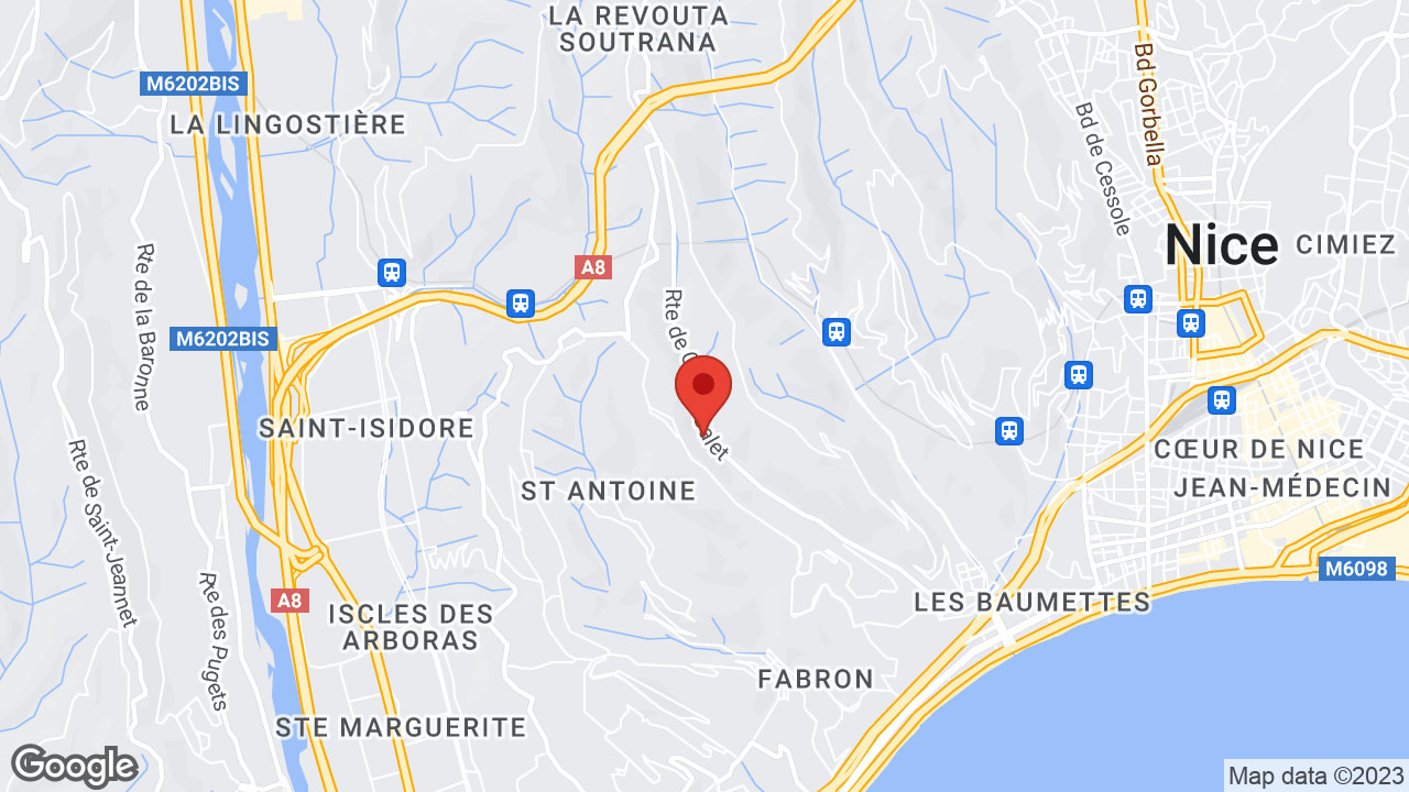 route de 06200, 105 Rte de Canta Galet, 06200 Nice, France