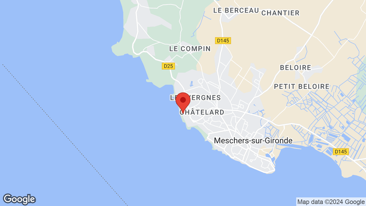 117 Av. des Vergnes, 17132 Meschers-sur-Gironde, France