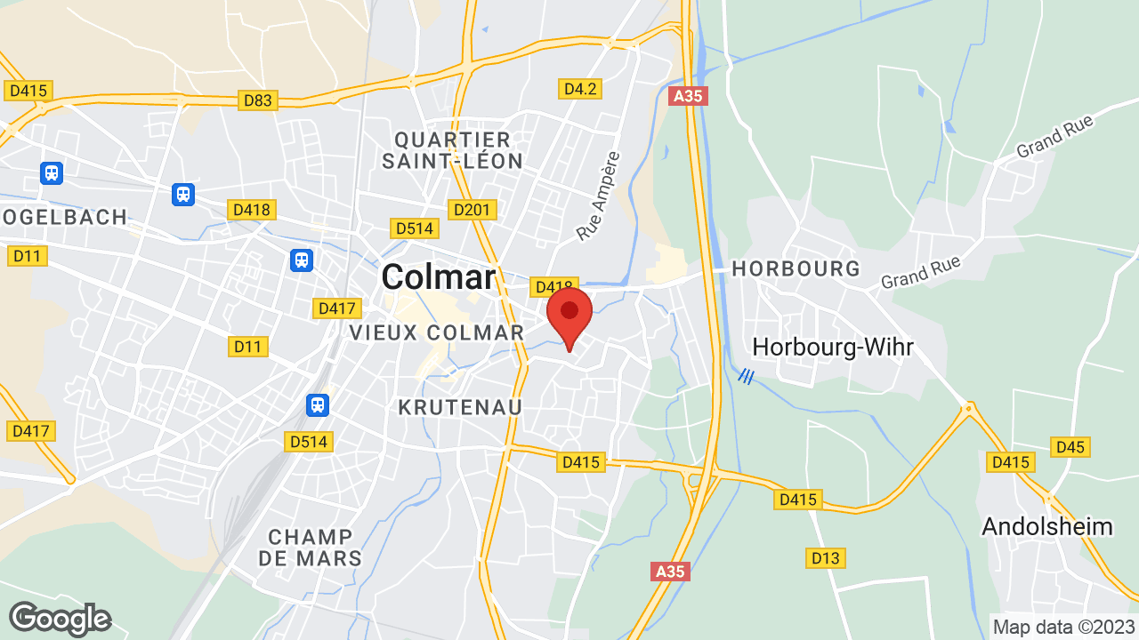 19 Rue des Jardins, 68000 Colmar, France