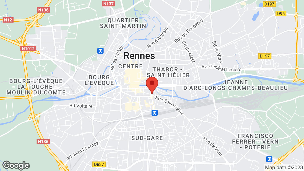 1 Rue Saint-Hélier, 35000 Rennes, France