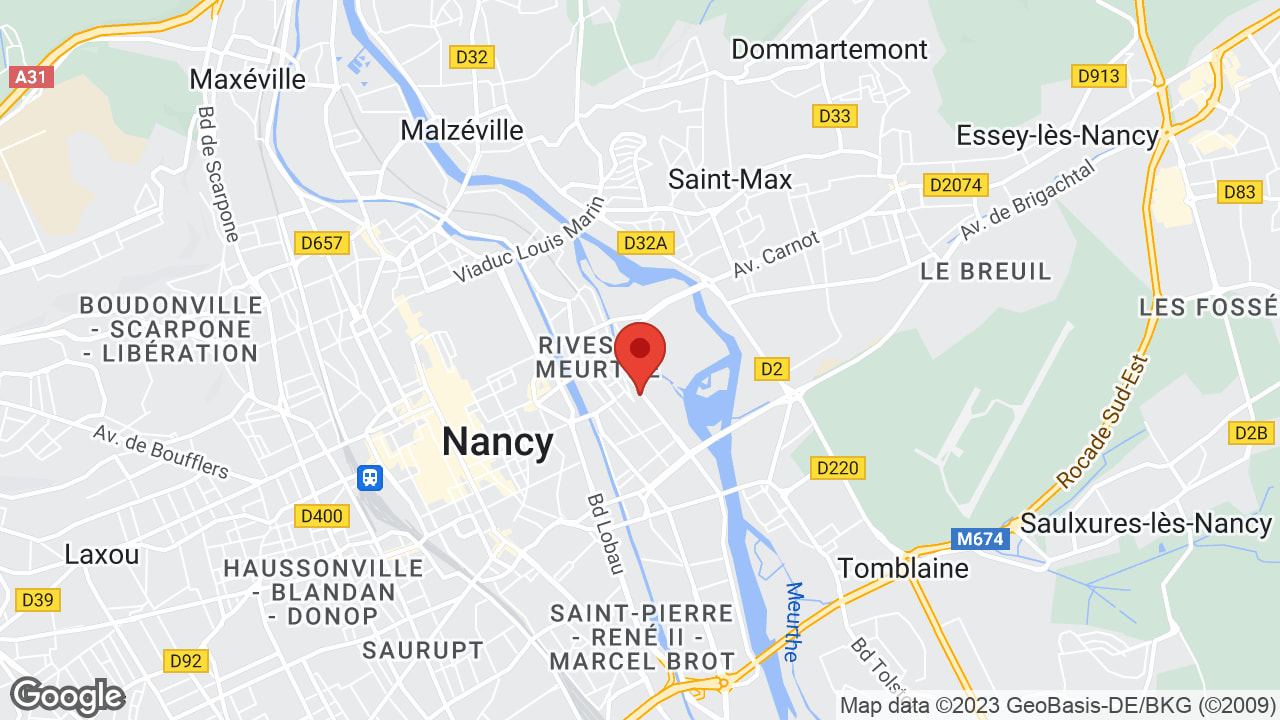 34 Bd d'Austrasie, 54000 Nancy, France