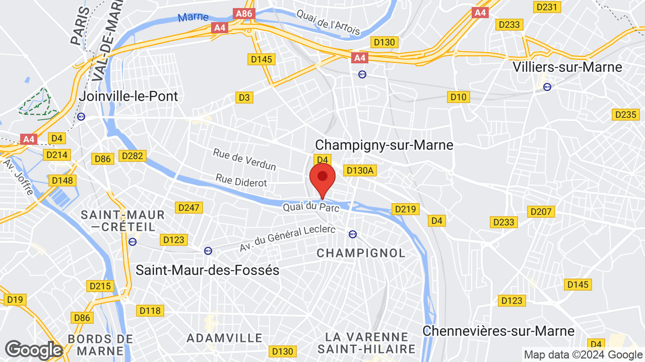 41 Quai Victor Hugo, 94500 Champigny-sur-Marne, France