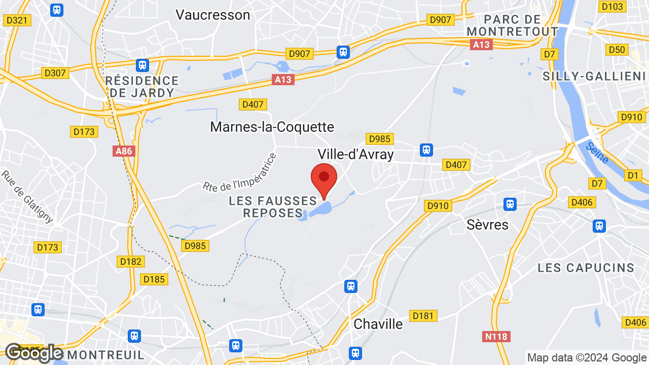 55 Rue de Versailles, 92410 Ville-d'Avray, France