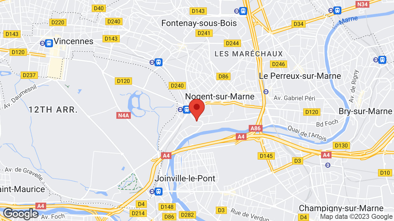 12 Av. Victor Hugo, 94130 Nogent-sur-Marne, France