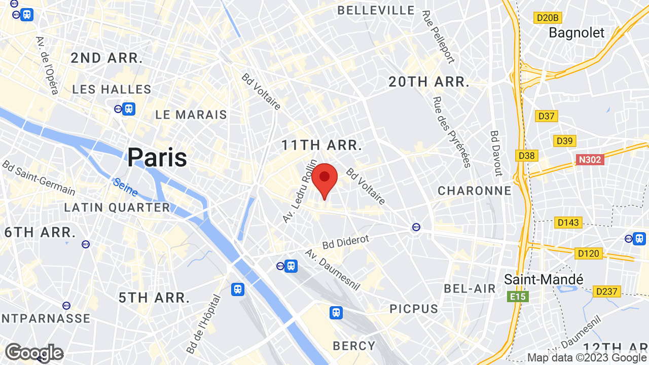 20 Rue de la Forge Royale, 75011 Paris, France