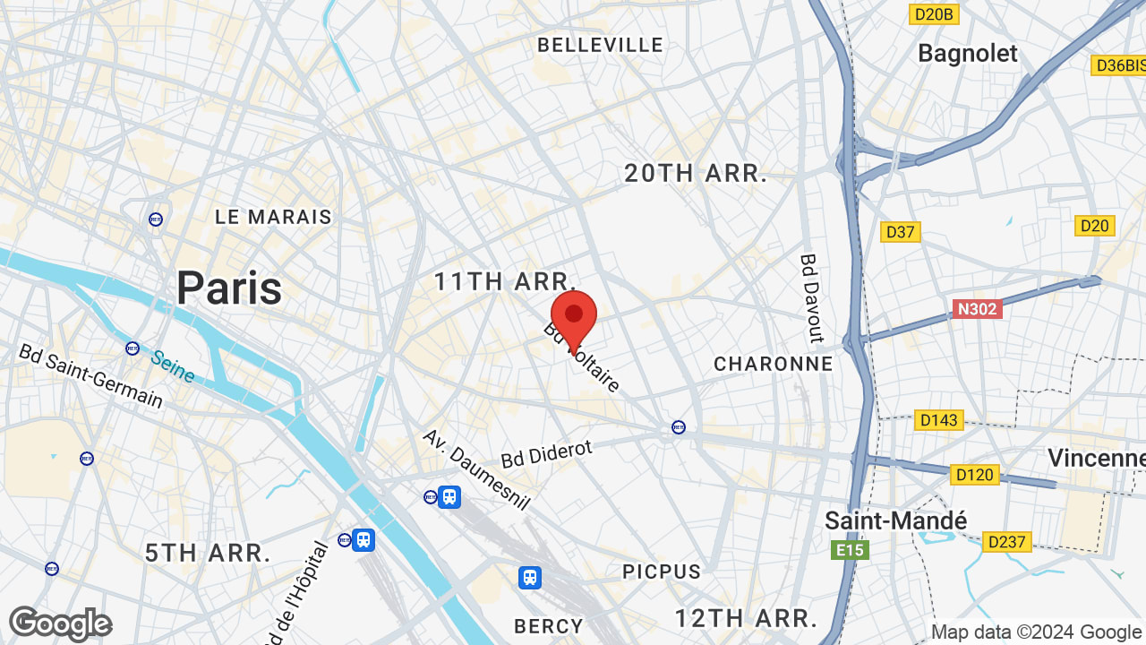 43 Rue Chanzy, 75011 Paris, France