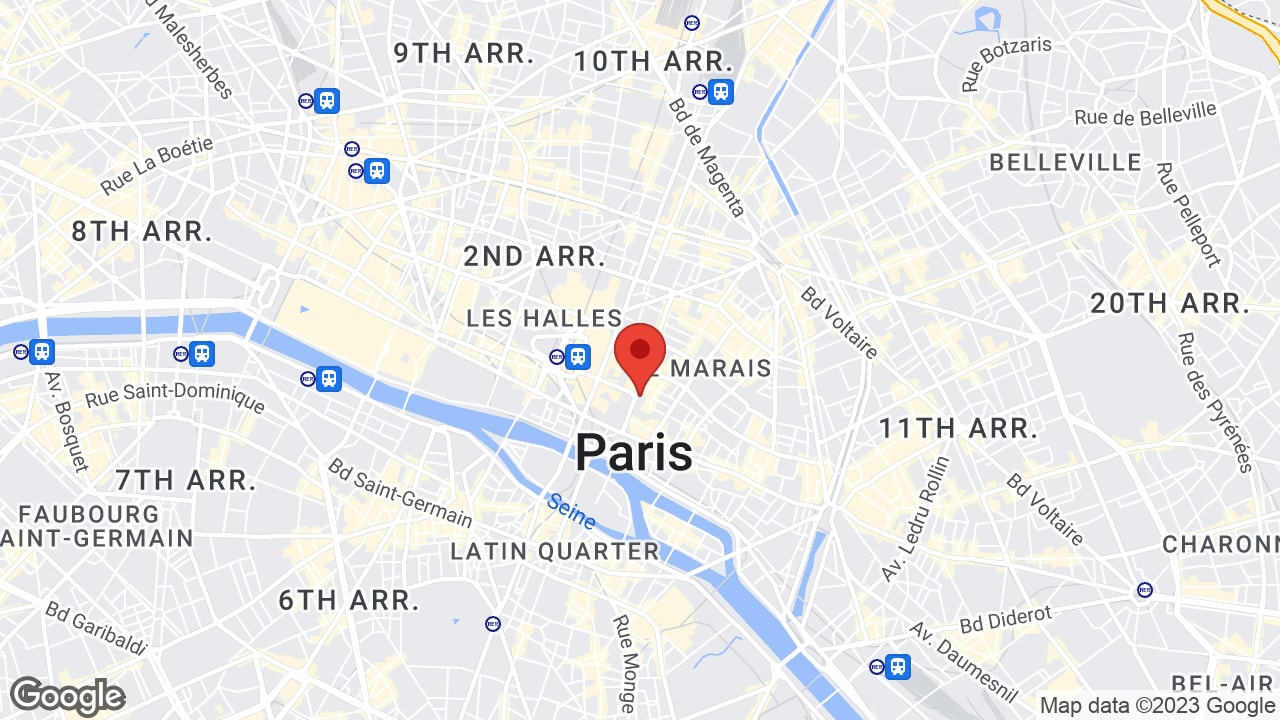 14 Rue Saint-Merri, 75004 Paris, France