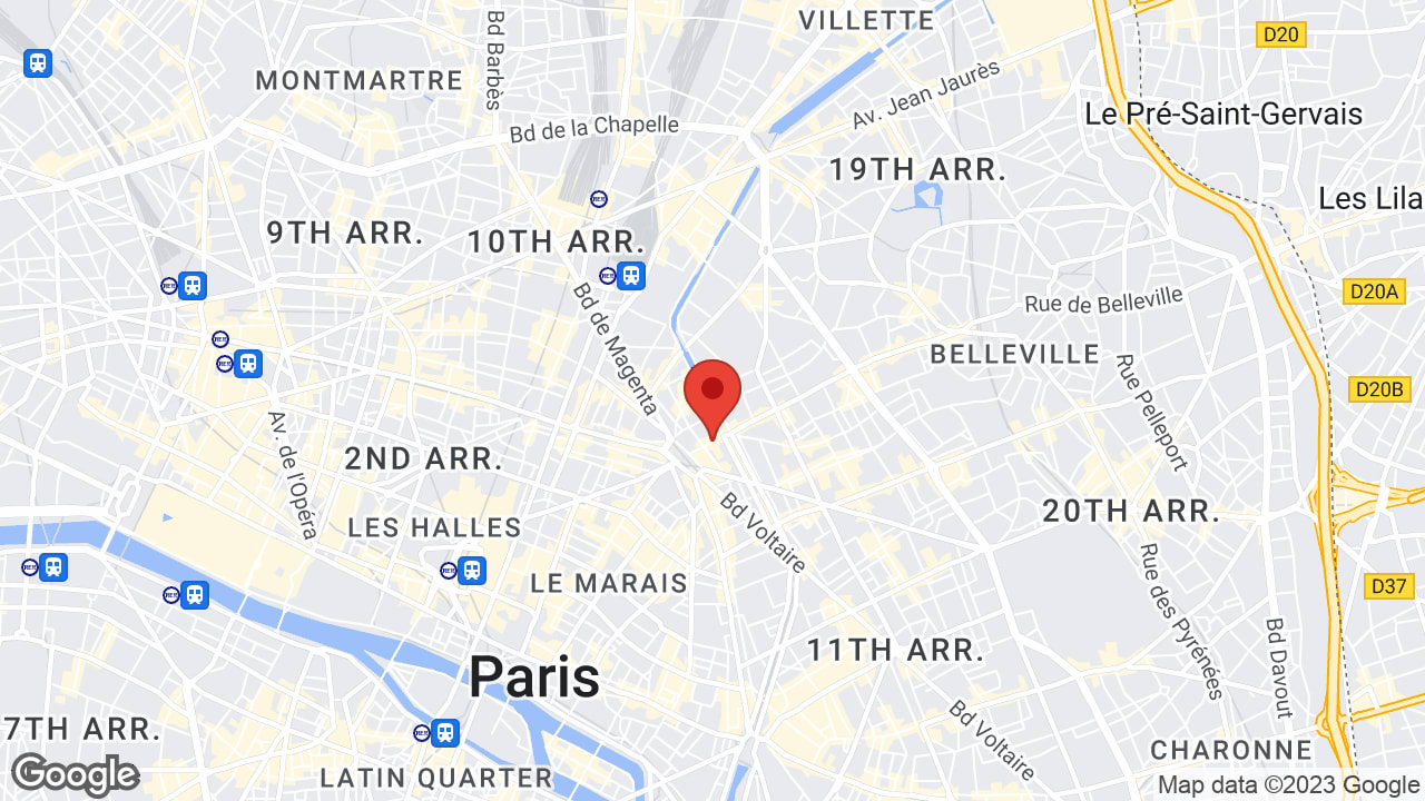 18 Rue du Faubourg du Temple, 75011 Paris, France