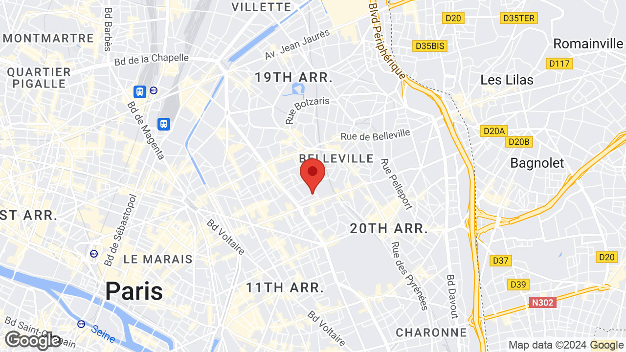 9 Rue du Liban, 75020 Paris, France