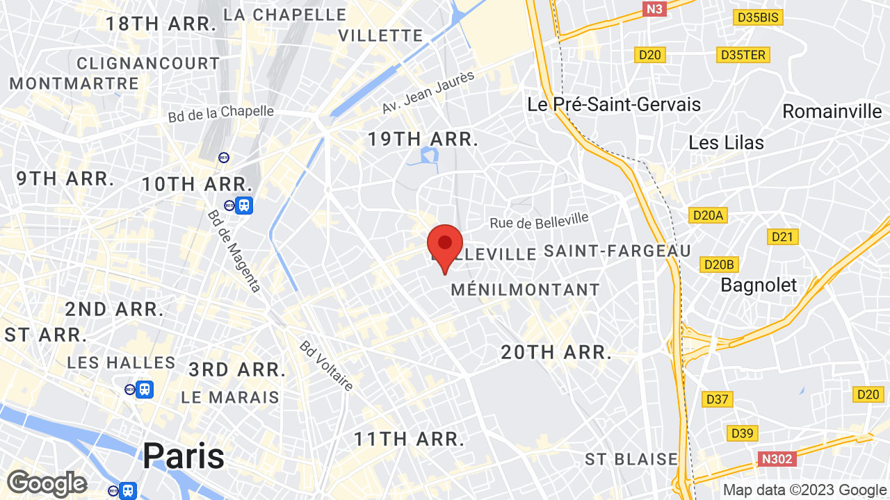 47 Rue des Couronnes, 75020 Paris, France