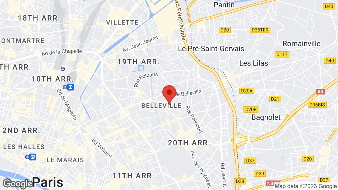 46 Rue des Rigoles, 75020 Paris, France