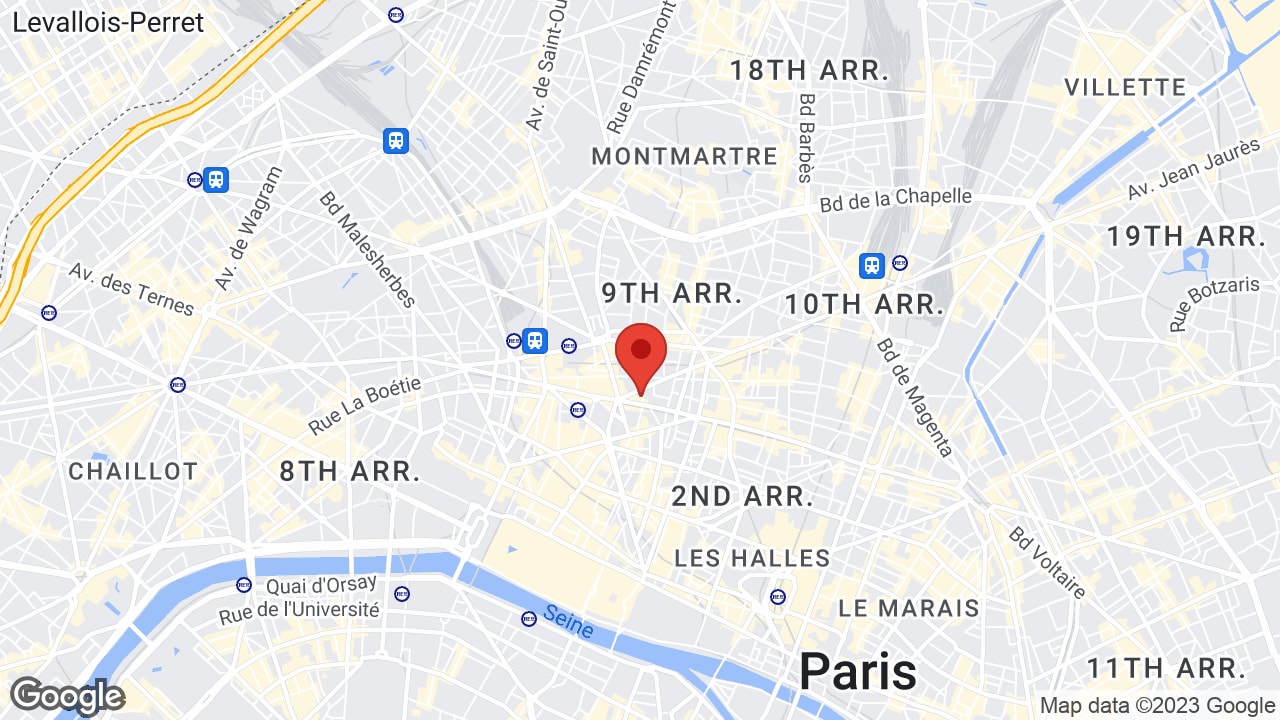 23 Rue Taitbout, 75009 Paris, France