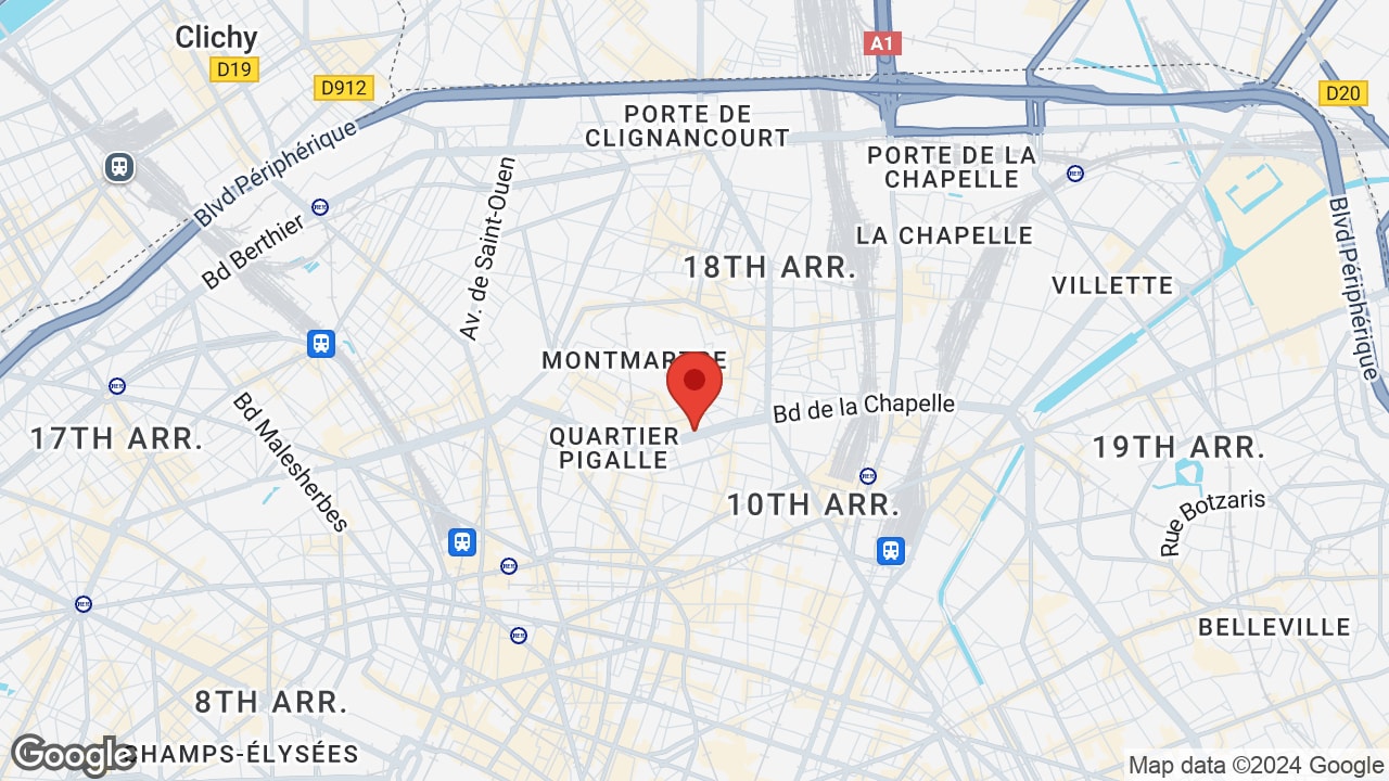 72 Blvd Marguerite de Rochechouart, 75018 Paris, France