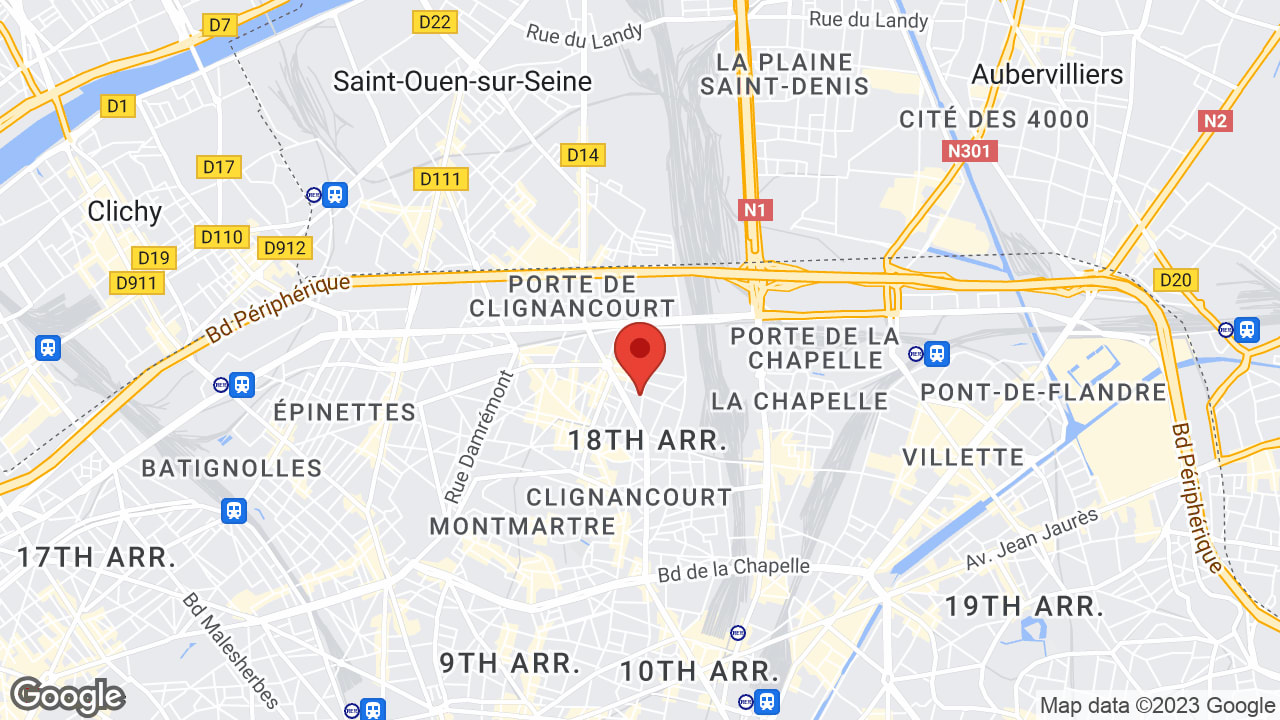 33 Rue du Simplon, 75018 Paris, France