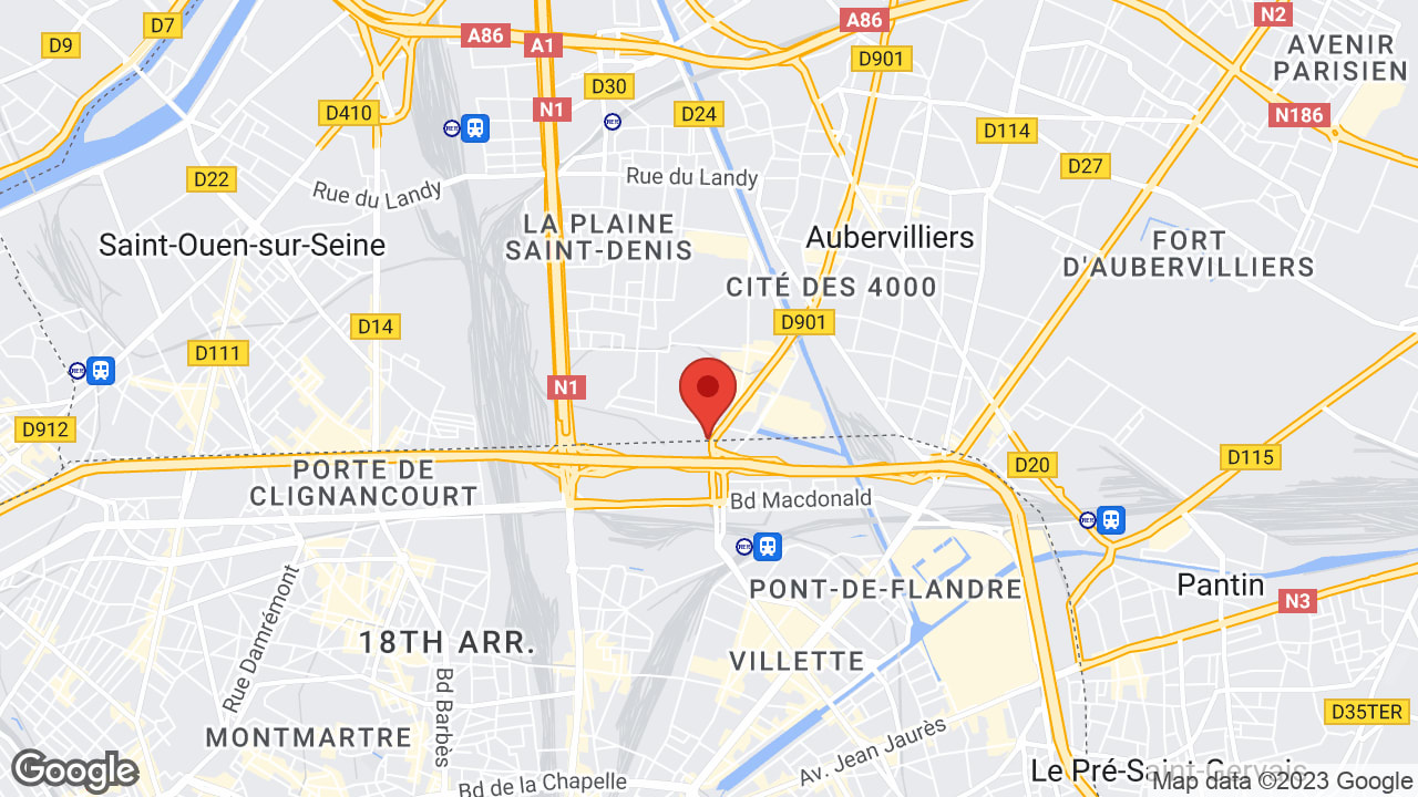 33 Av. de la Prte d'Aubervilliers, 75018 Paris, France