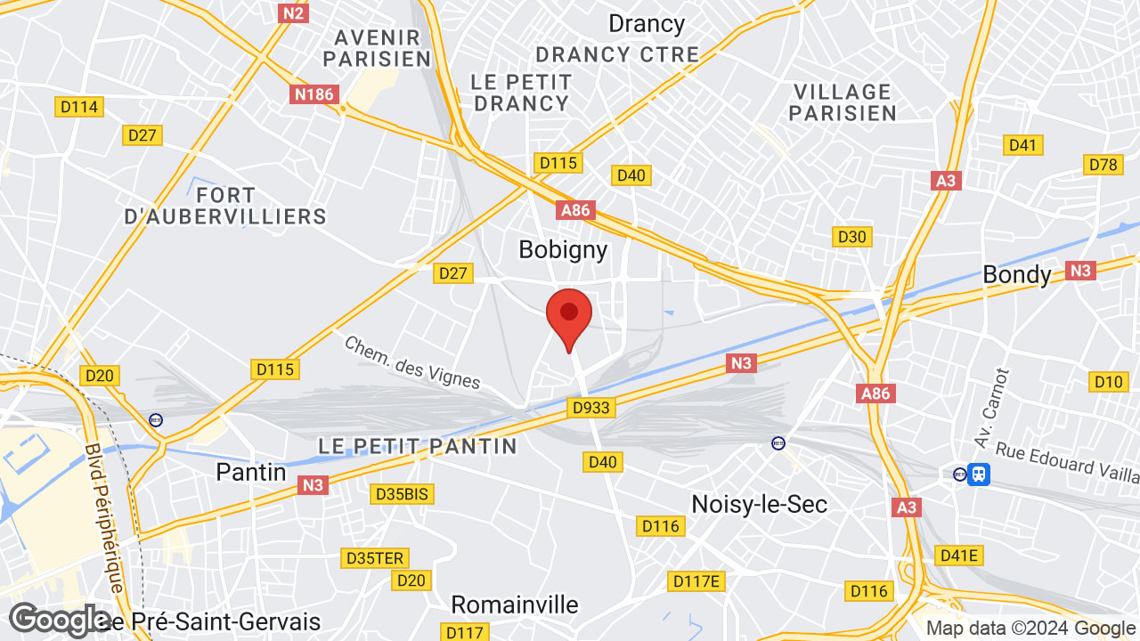 63 Av. Jean Jaurès, 93000 Bobigny, France