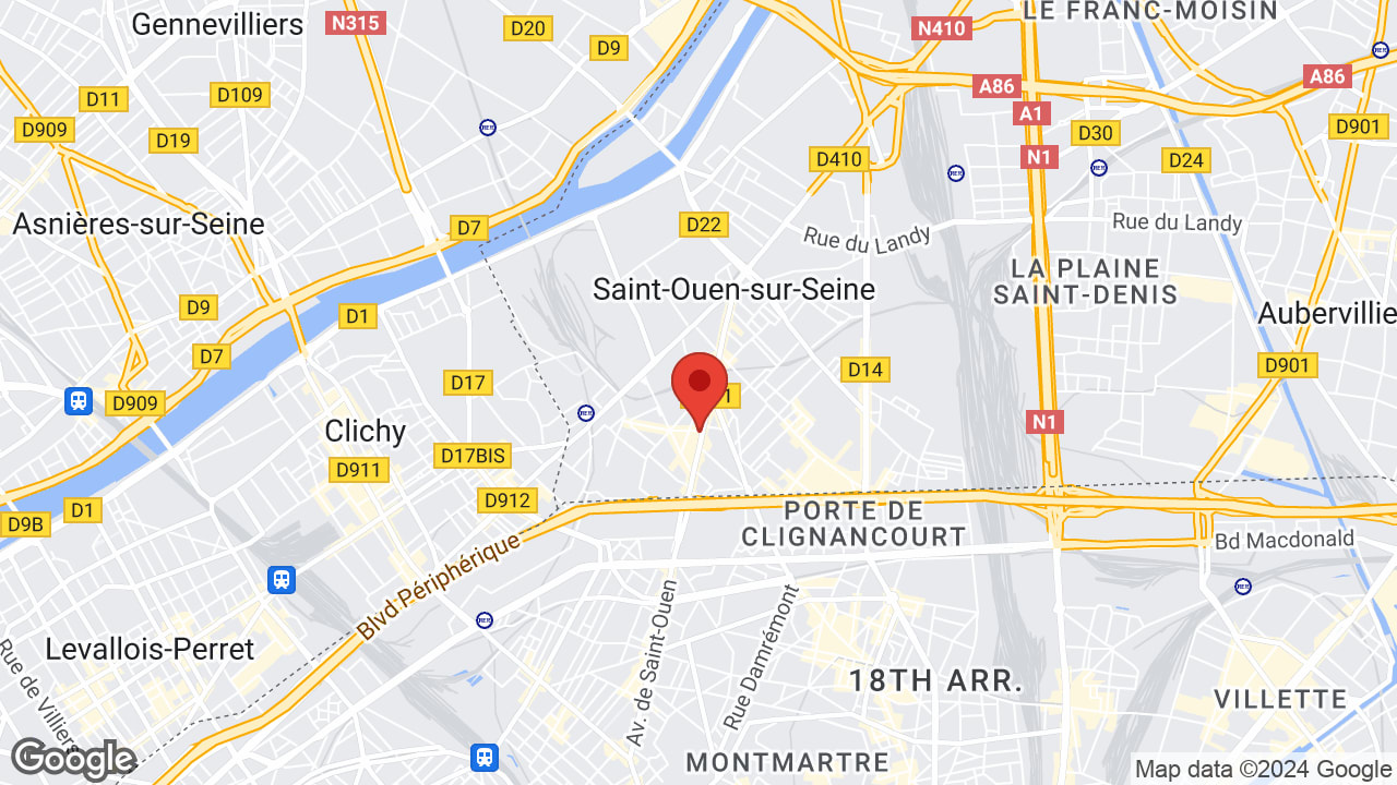 1 Rue Raspail, 93400 Saint-Ouen-sur-Seine, France