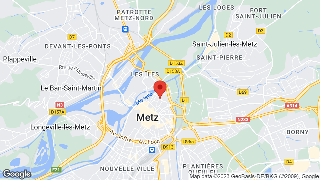 2 bis Pl. Jeanne d'Arc, 57000 Metz, France