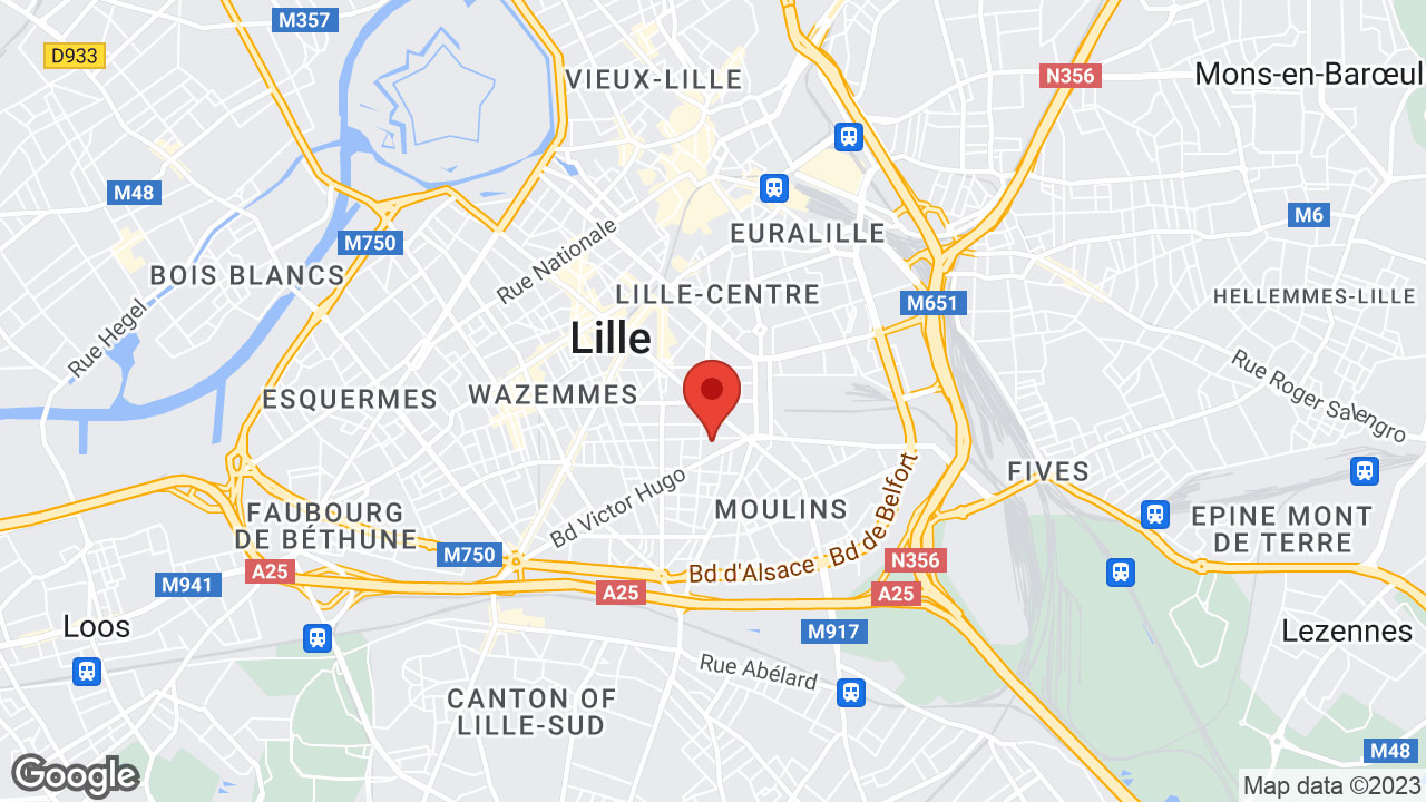 113 Rue Barthélémy Delespaul, 59000 Lille, France