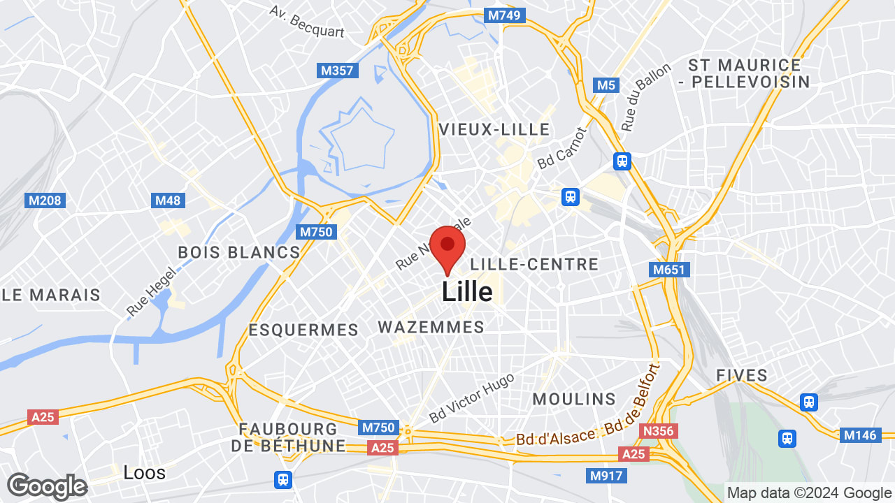 126 Rue Jean Sans Peur, 59000 Lille, France