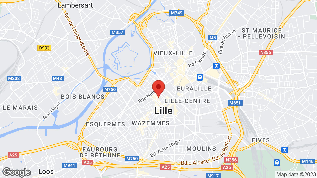 3 Rue Ernest Deconynck, 59000 Lille, France