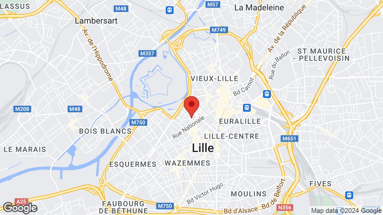 74 Rue Jacquemars Giélée, 59800 Lille, France