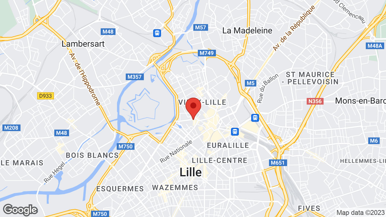 13 Rue de la Barre, 59800 Lille, France