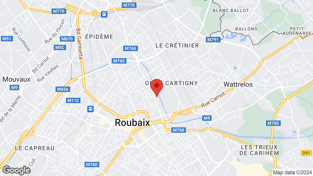 128 Bd de Strasbourg, 59100 Roubaix, France