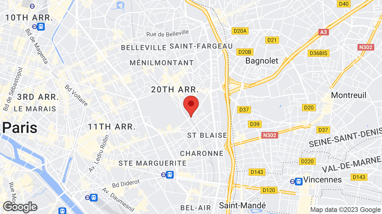 104 Rue de Bagnolet, 75020 Paris, France