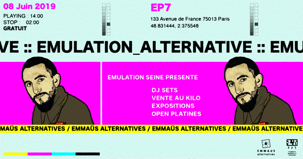 Emulation Seine x Emmaüs alternative: Emulation Alternative