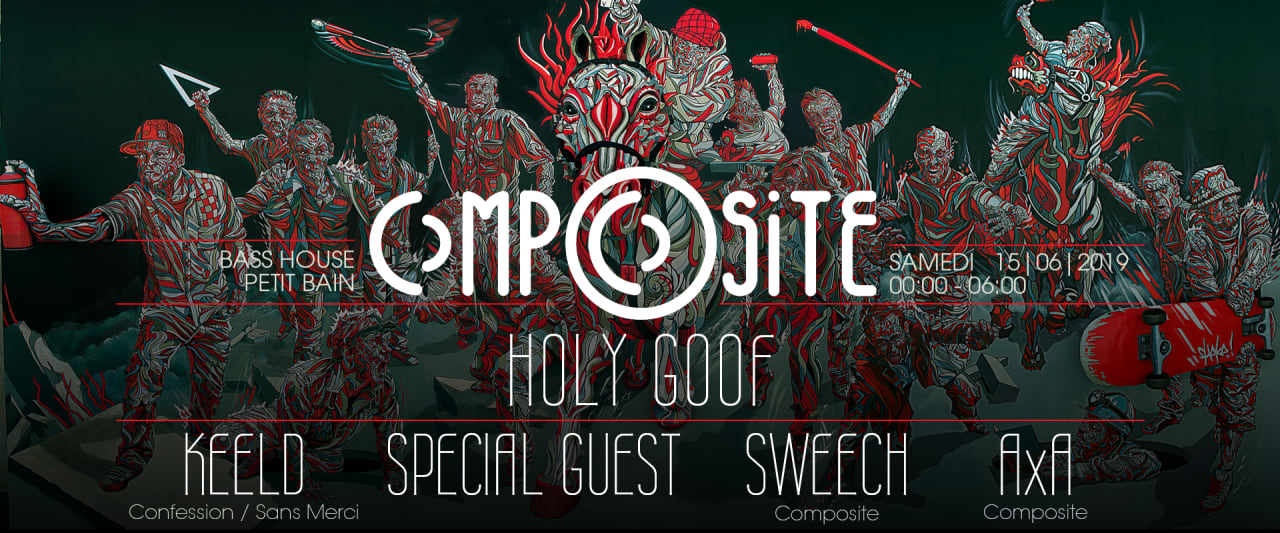 CompOsite w/ Holy Goof / Keeld / Castnowski / Sweech / AxA