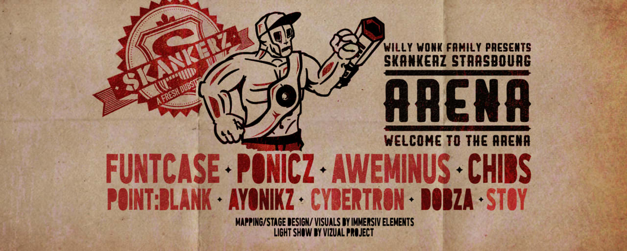 Willy Wonk Family Presents Skankerz /Welcome To The Arena