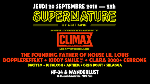 Supernature x Climax - Cerrone, Lil Louis, Kiddy Smile