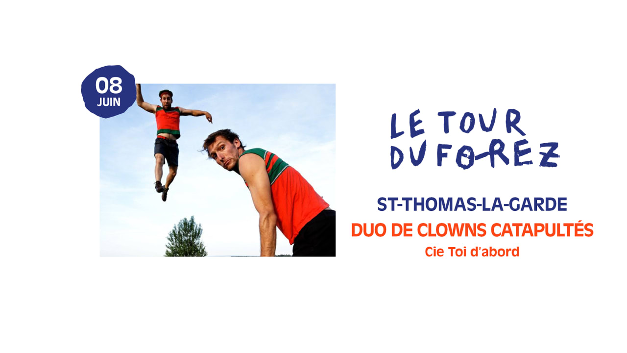 Duo de clowns catapultés