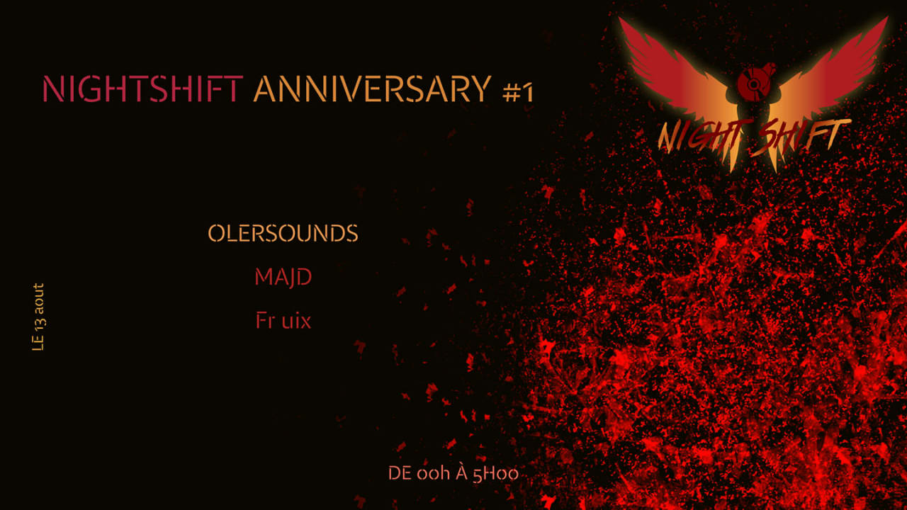 Nightshift Anniversary #1 - Melodic House & Techno