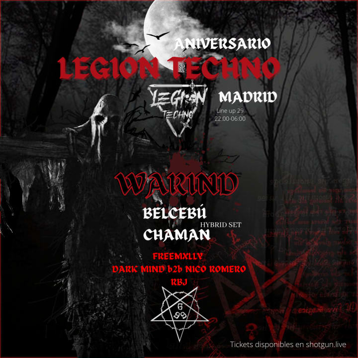 ANIVERSARIO LEGION TECHNO BY UNDER HELL