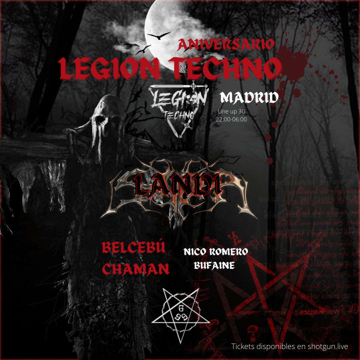 ANIVERSARIO LEGION TECHNO by UNDER HELL DIA 2