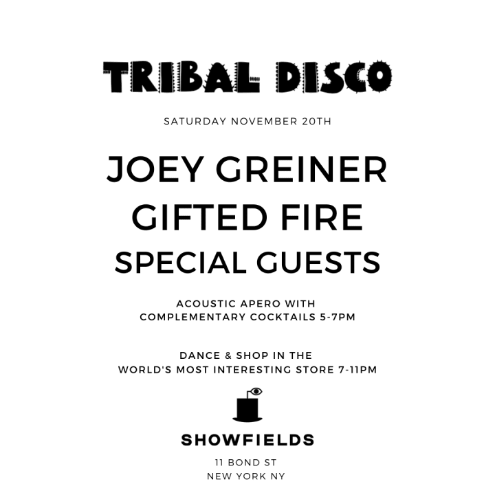 Tribal Disco at Showfields